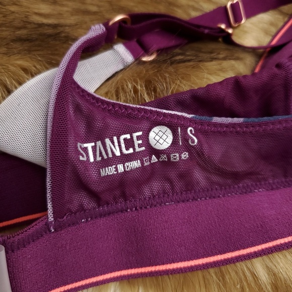 Stance Geometric Twist Triangle Mesh Bralette - Picture 5 of 5